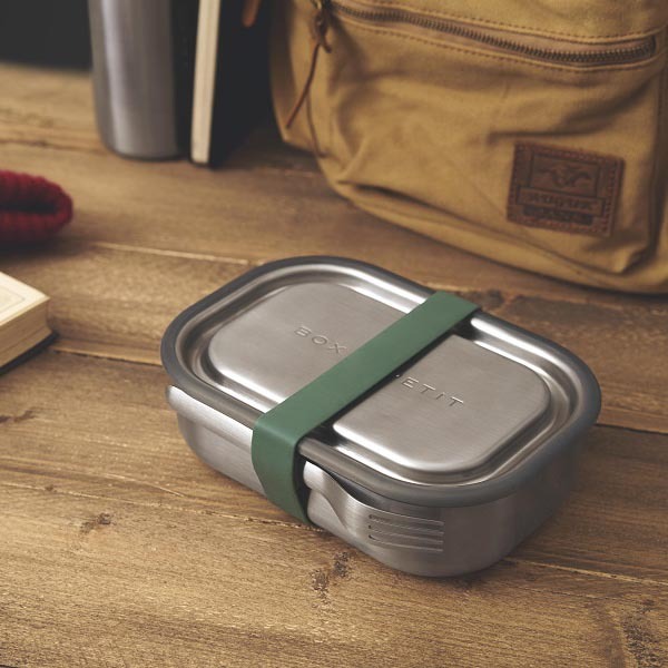 Ланч-бокс стальной оливковый