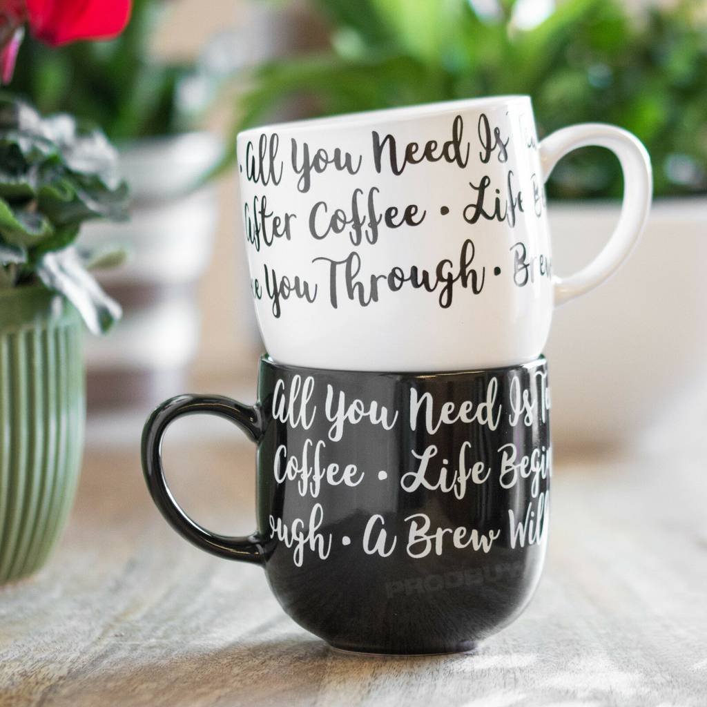 Кружка P&K Carnaby Script 350 мл