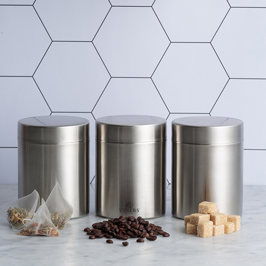 Набор из 3 емкостей для хранения Viners Everyday 700 мл