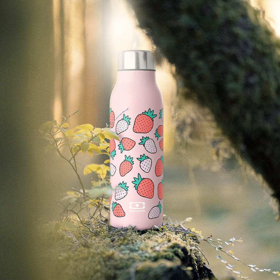 Термос с дисплеем MB Genius 0,5 л Strawberry