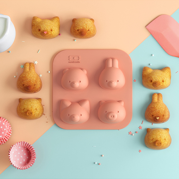 Набор форм для кексов MB Silifriends 2 шт.