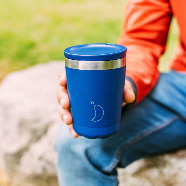 Термокружка Coffee Cup 340 мл Matte Blue