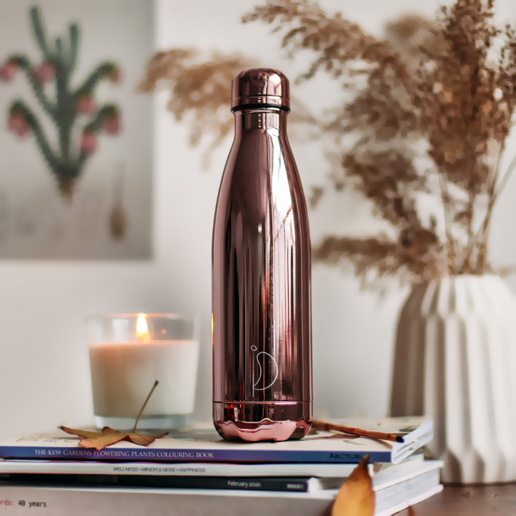 Термос Chrome 500/750 мл Rose Gold