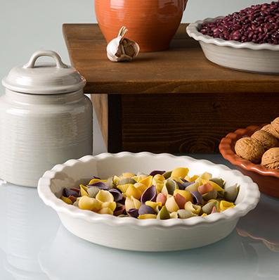 Блюдо для запекания In The Village, Ø27 см, светло-бежевое