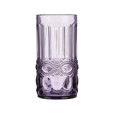 Стаканы 300 мл, фиолетовые, 4 штуки