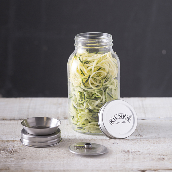 Банка со спиралайзером 1 л