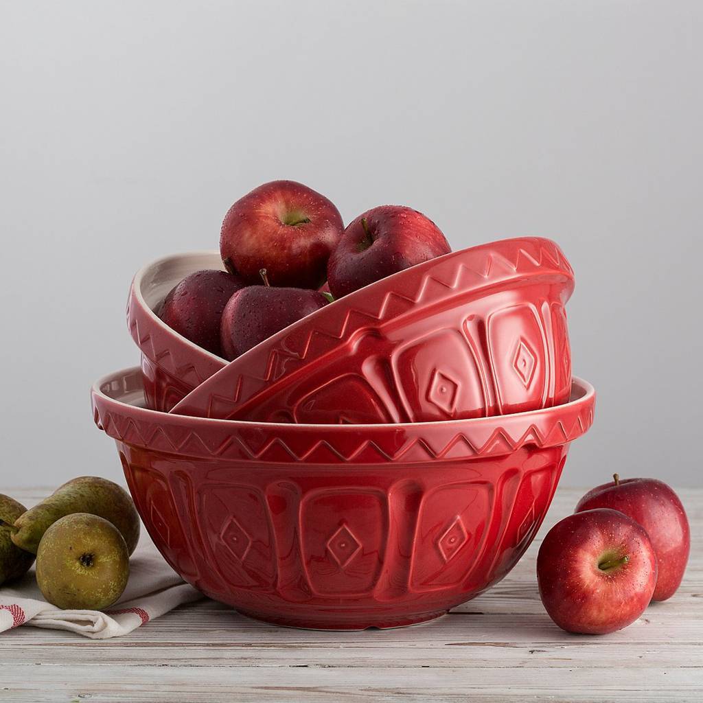 Миска для смешивания "Color Mix" красная