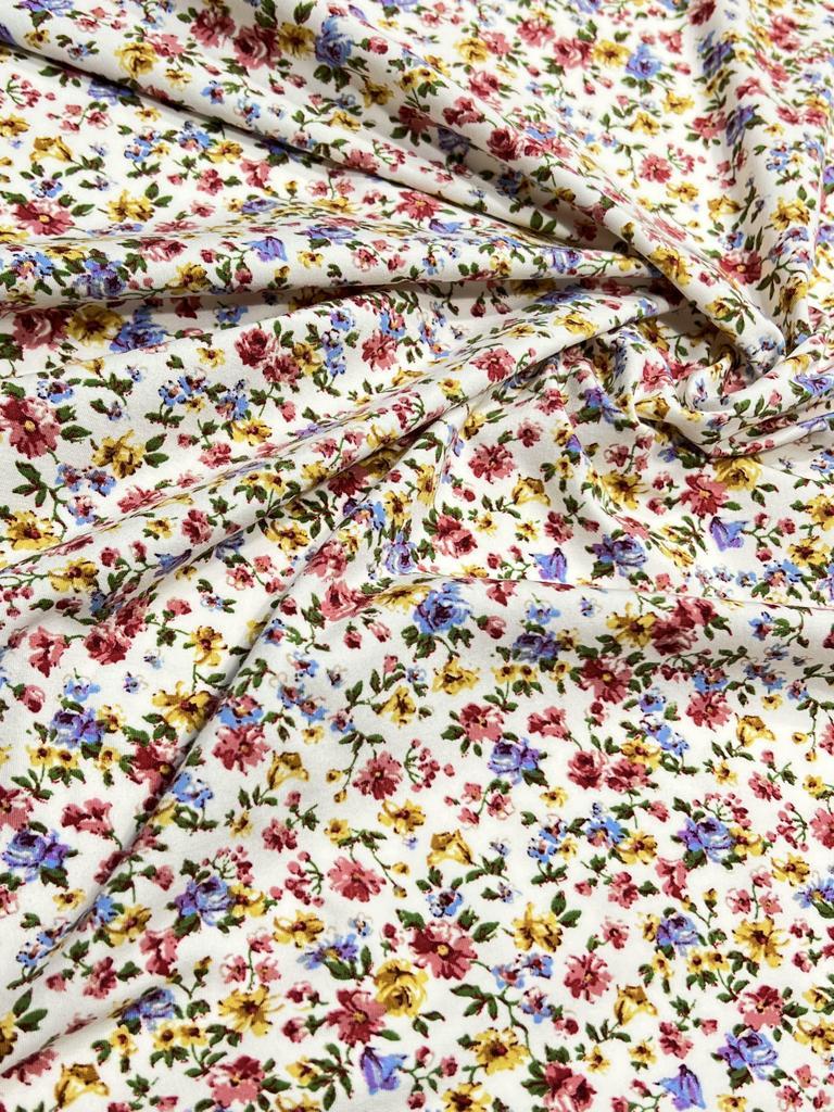 Jersey small flowers