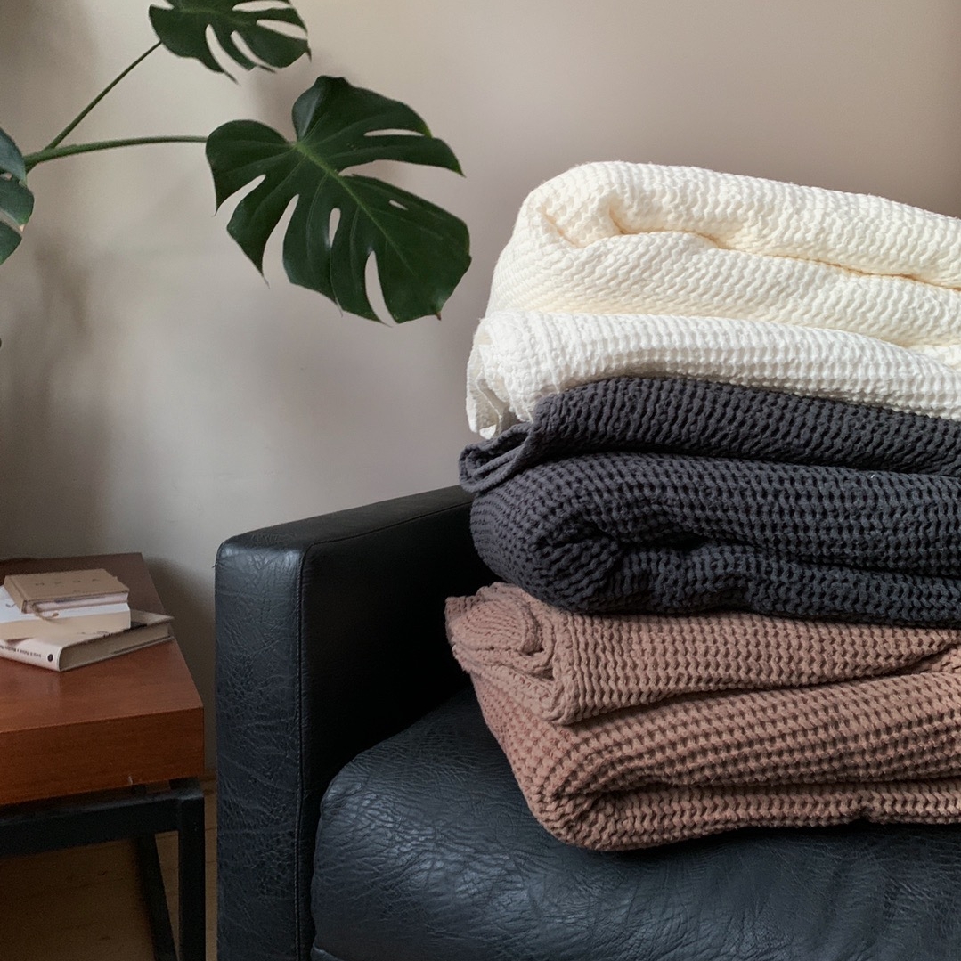 Waffle blanket