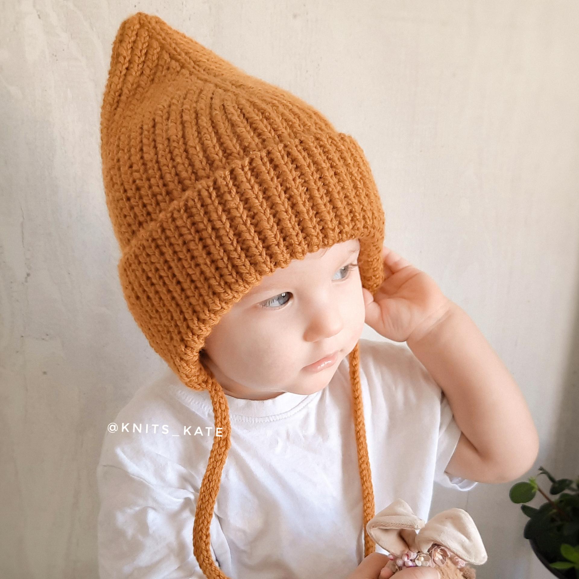 Детская шапка спицами – 50 красивых и теплых вариантов