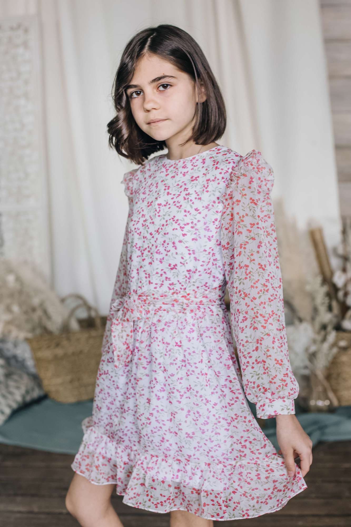 ШИФОНОВА СУКНЯ " МАК"