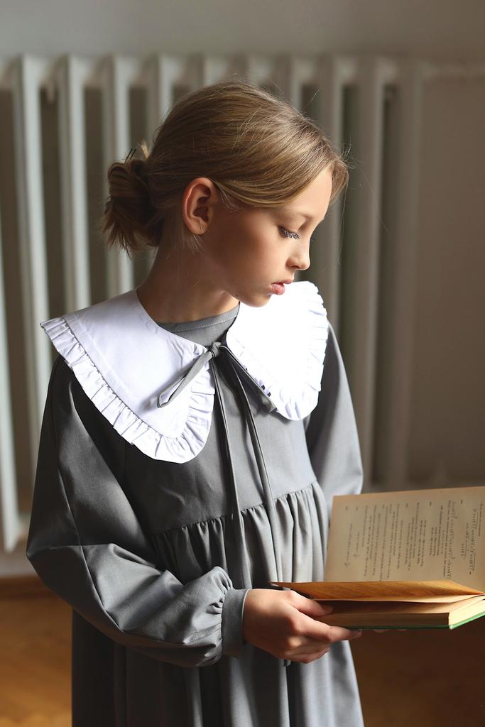 СУКНЯ "АДЕЛІН" ( ПОПЕЛЯСТИЙ СІРИЙ)