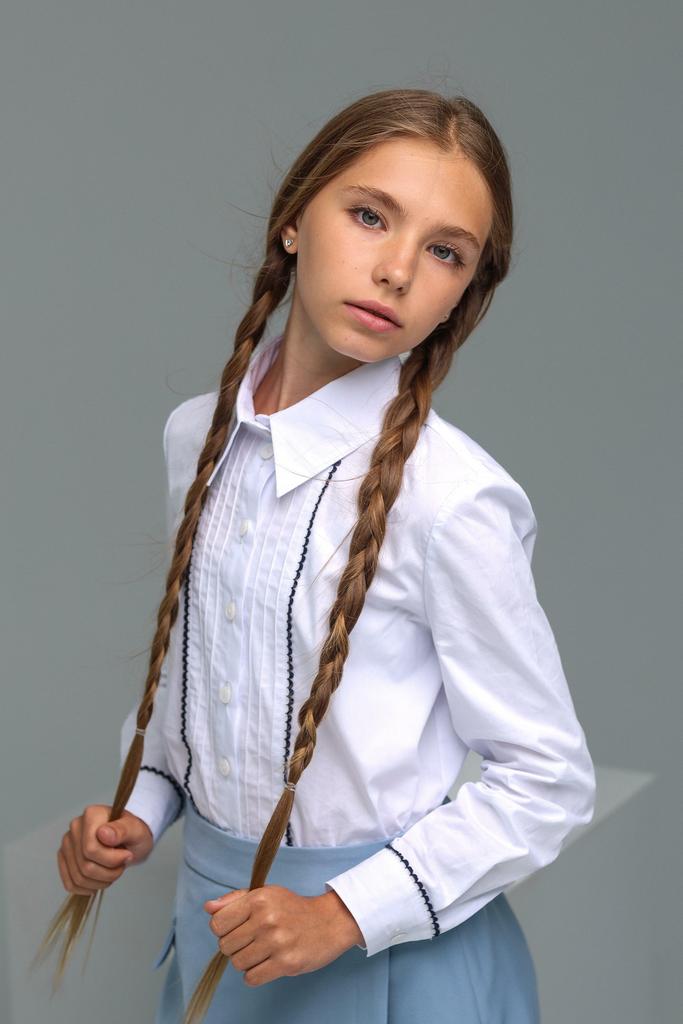 СОРОЧКА " ЖАКЛІН" (БІЛА)