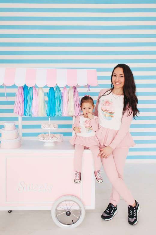 Свитшоты пудровые "The cake"