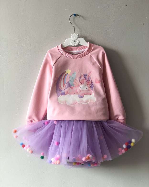 Cвитшот розовый с "Пони"