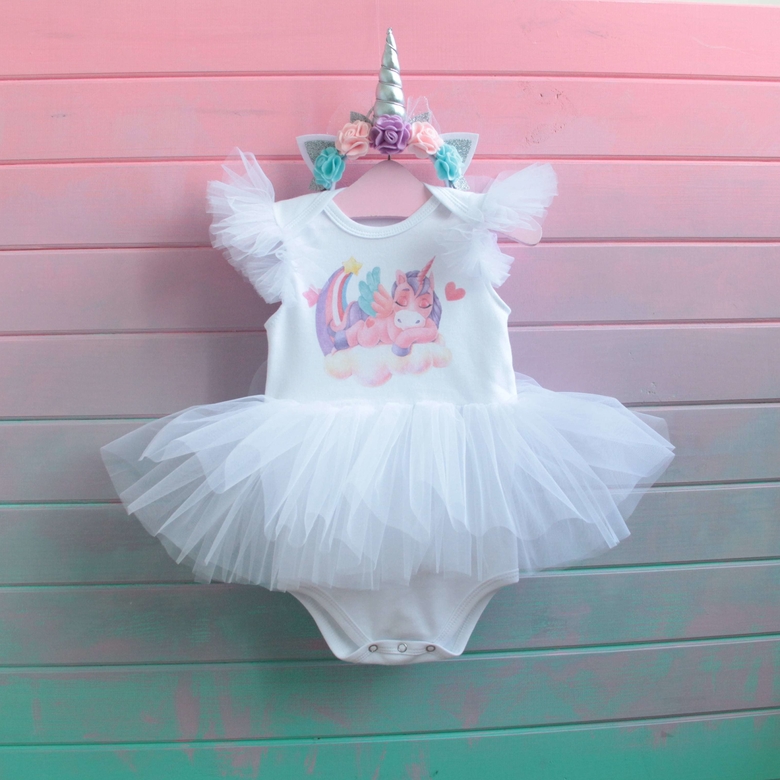 Платье-боди "Пони"