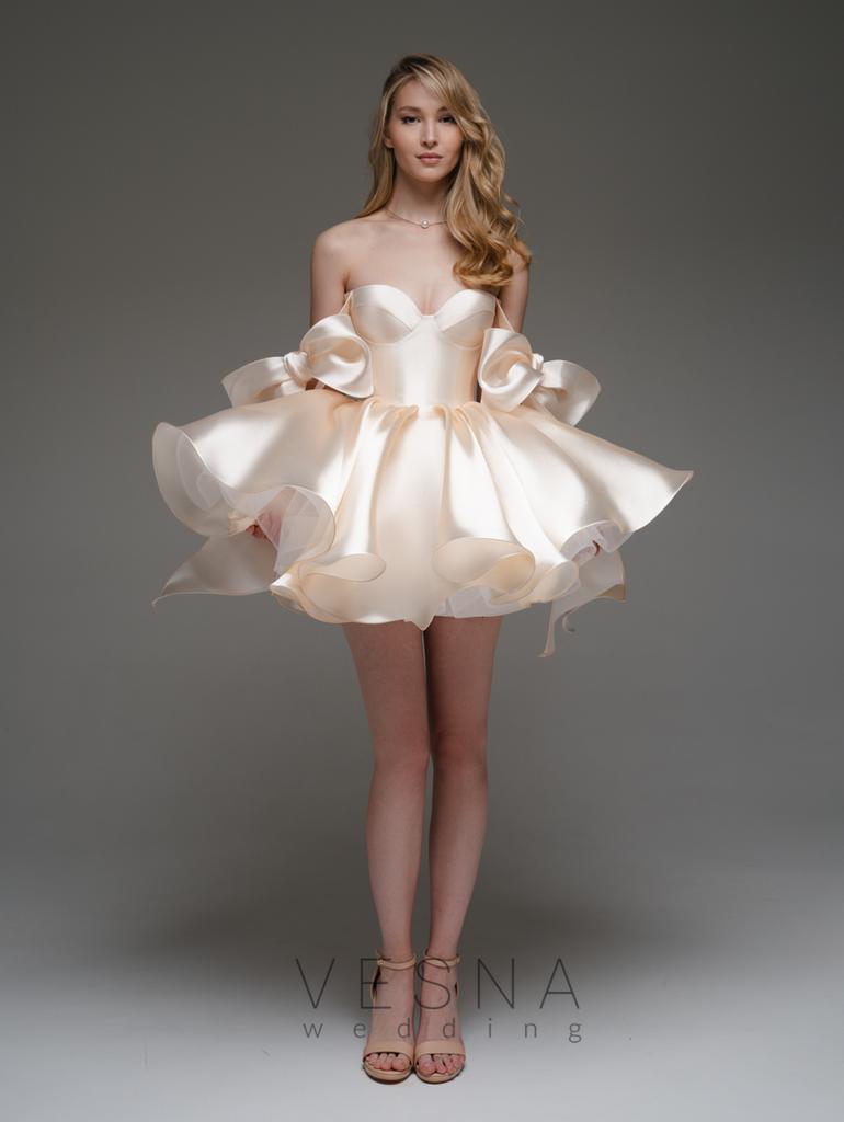 Короткие свадебные платья купить в Москве цена в магазине Vesna wedding