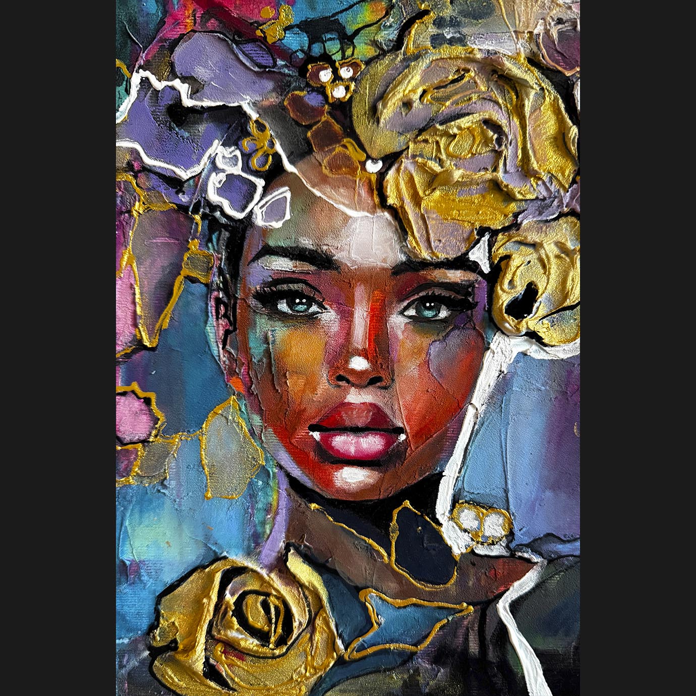 Petals Painted with Fire