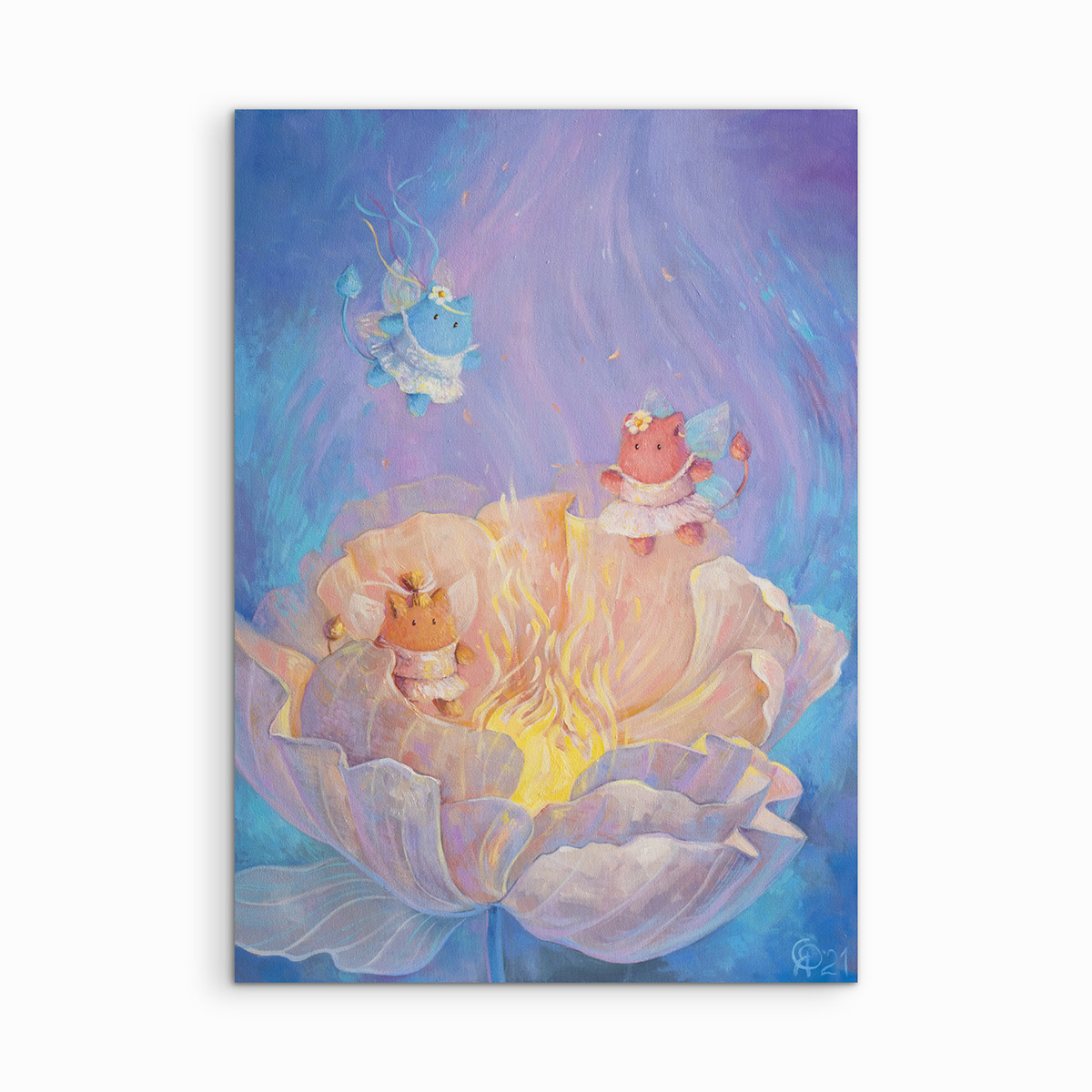 "Magic Light" 70x50 cm