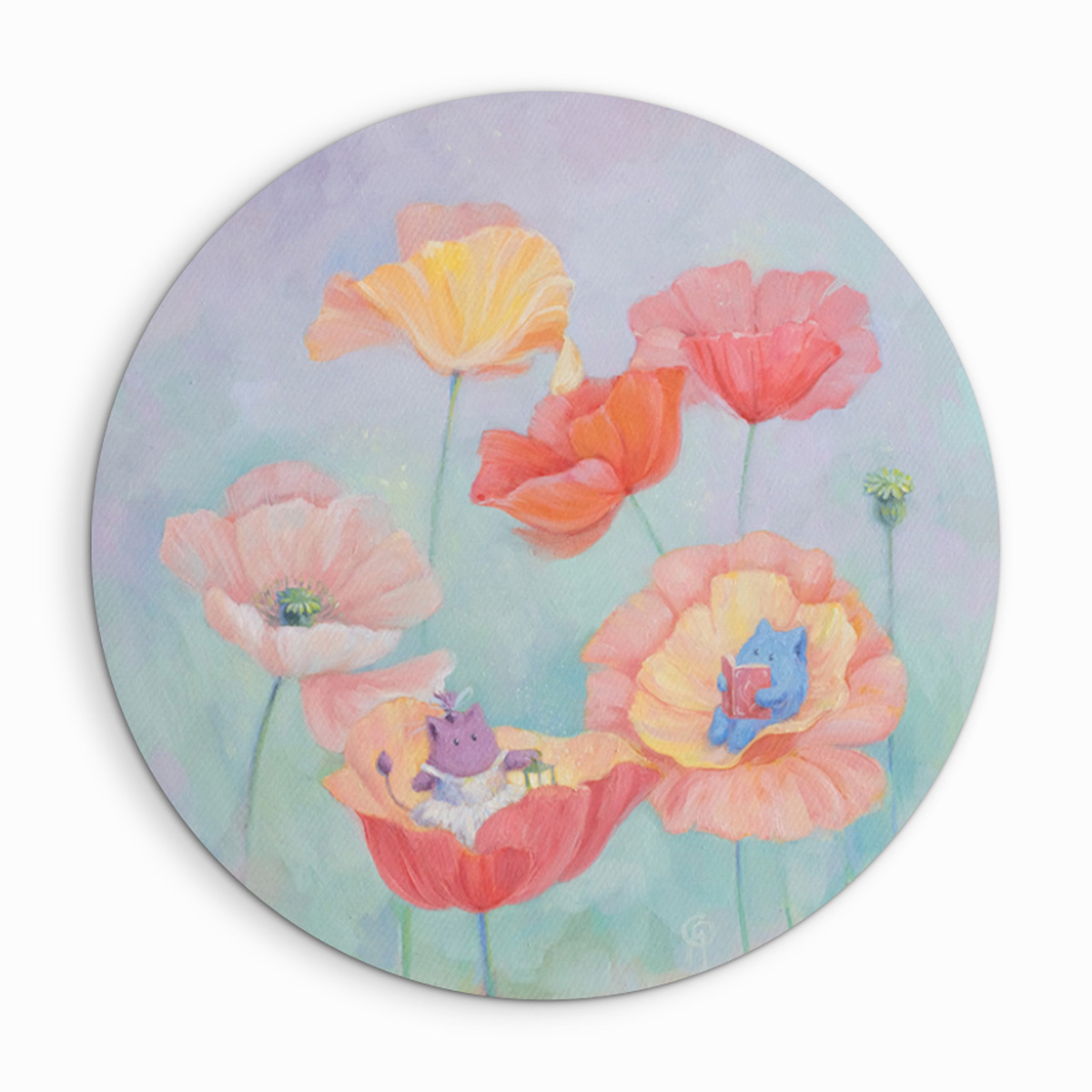 "Summer Poppies" 40 cm