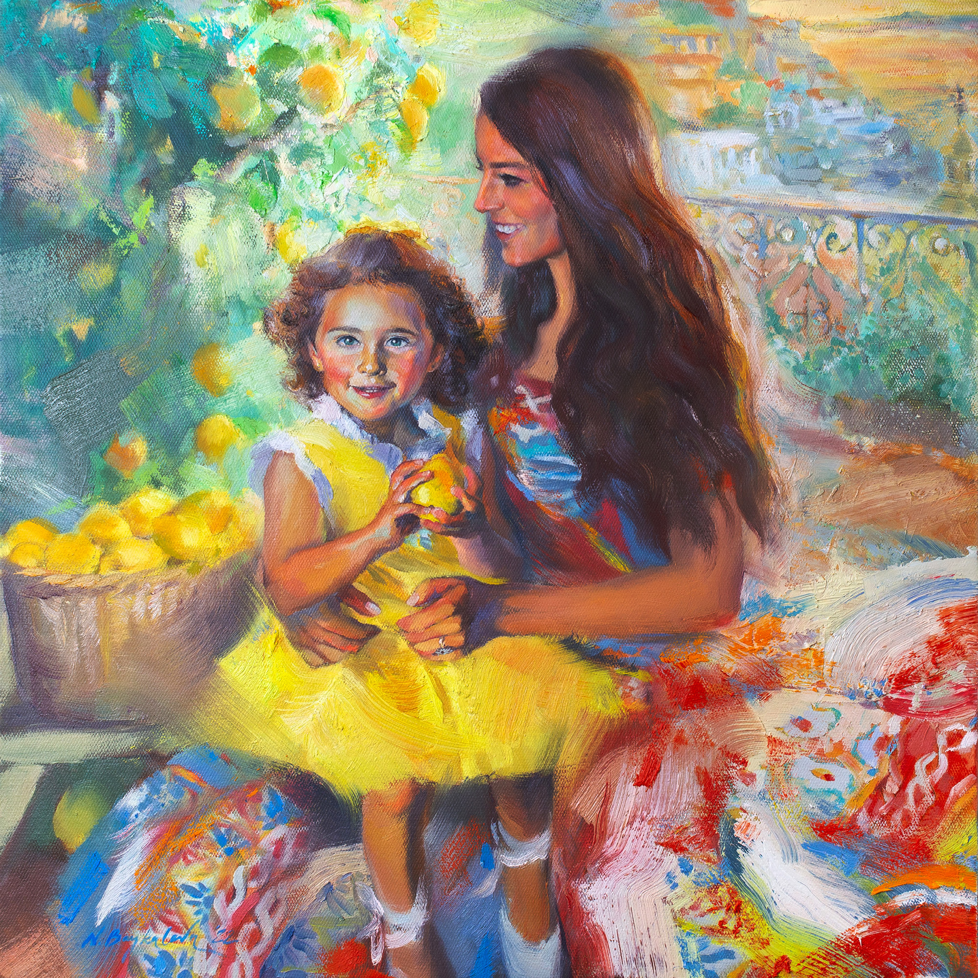 "Портрет Марины и Максимы" | "The portrtait of Marina and Maxima"