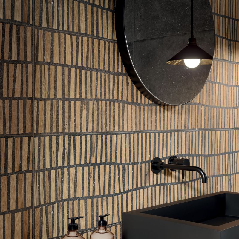 NORDIK STONE DOMINO BLACK