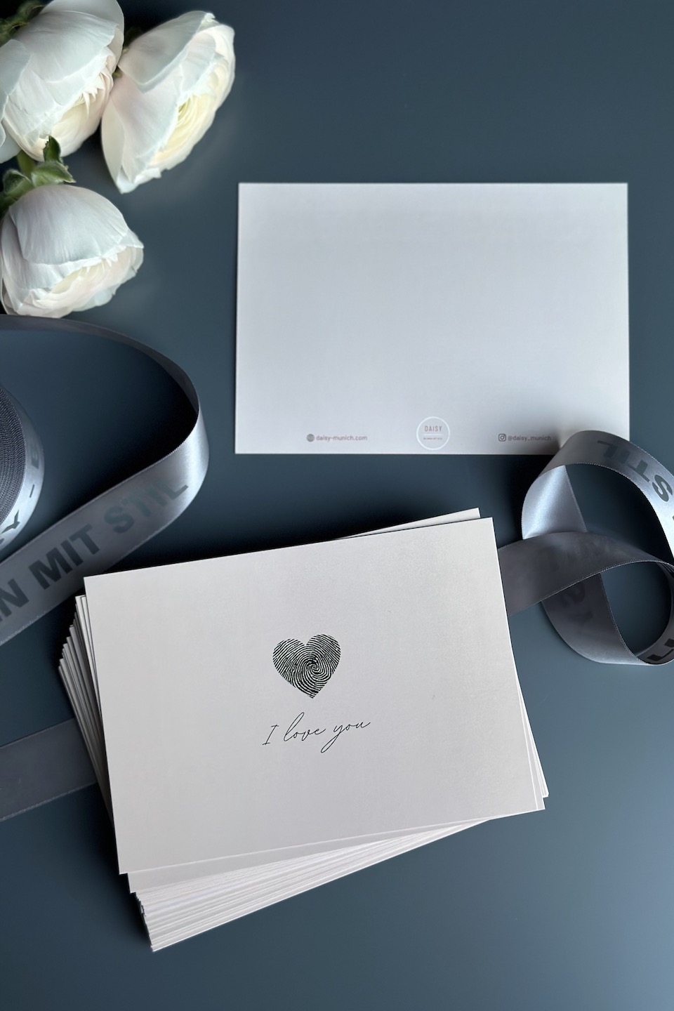 Daisy Postkarte "I love you"