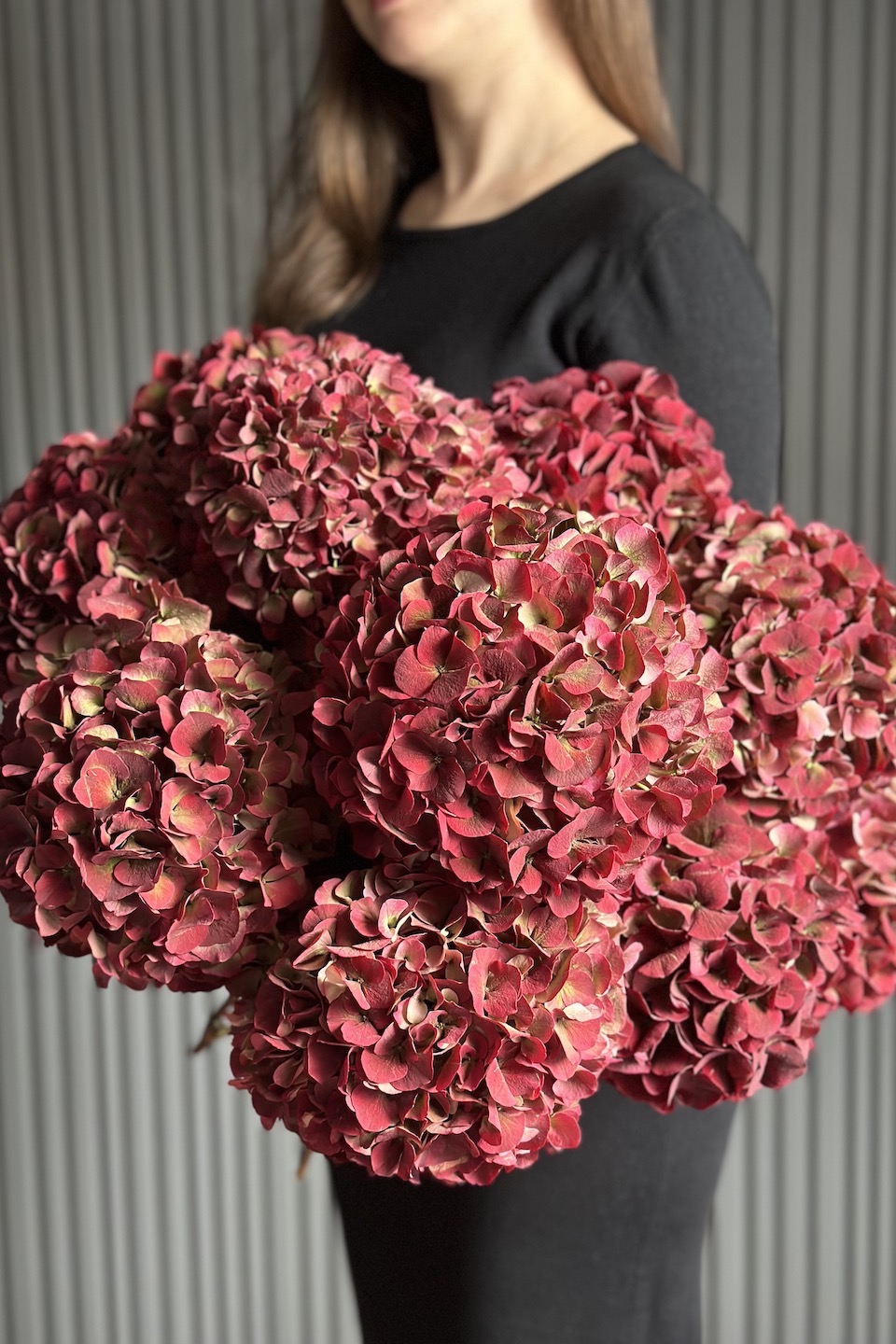 Daisy Mono Strauß "Autumn of hydrangeas"