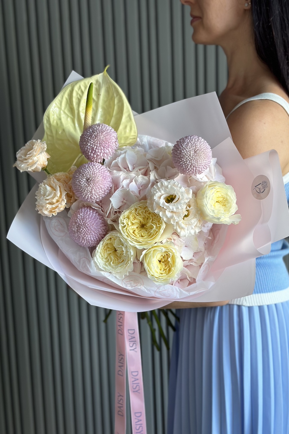 Daisy Special Strauß "Zitronensorbet"