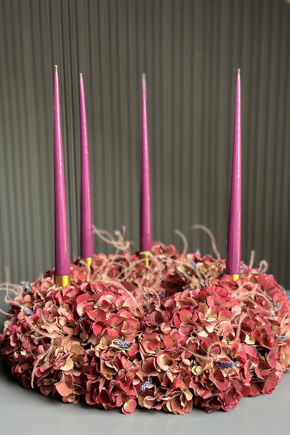 Daisy Adventskranz "Hortensie"