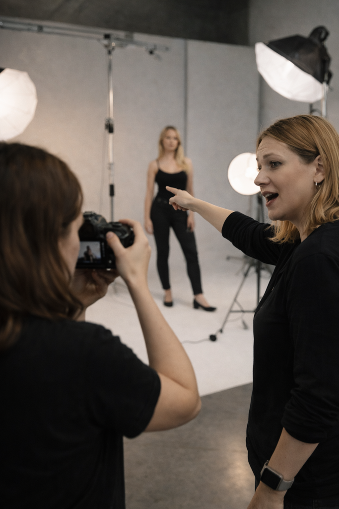 One Day Shooting Practice in the studio