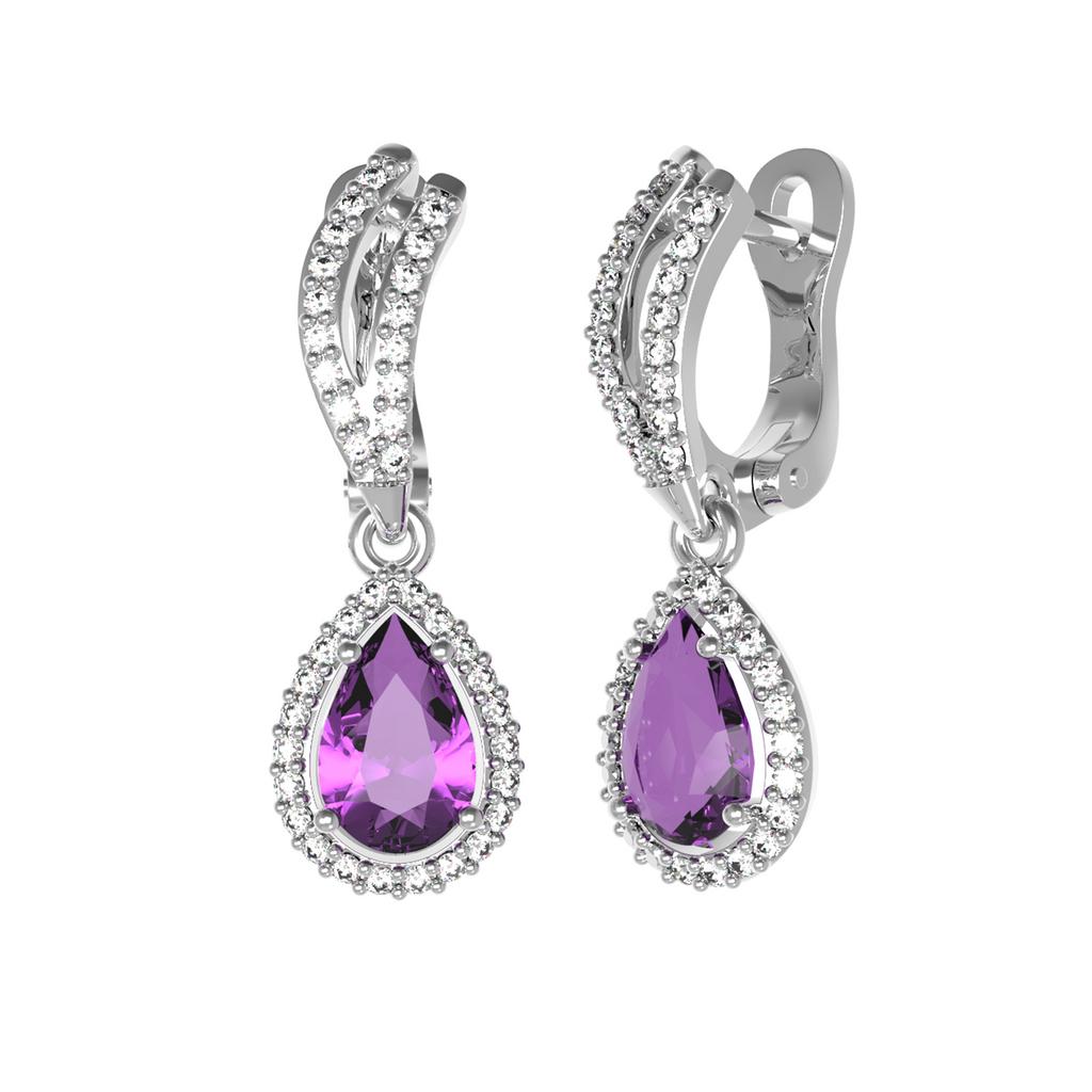 Сережки Крапля океану