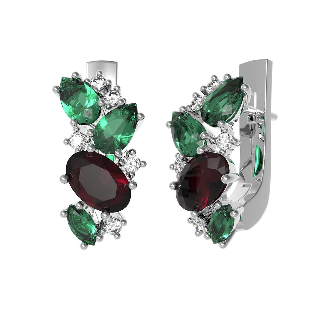 Сережки Шалфей