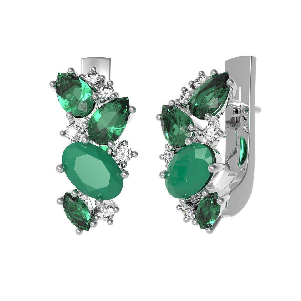 Сережки Шалфей