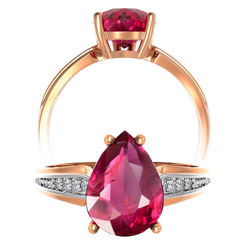 Каблучка Роза