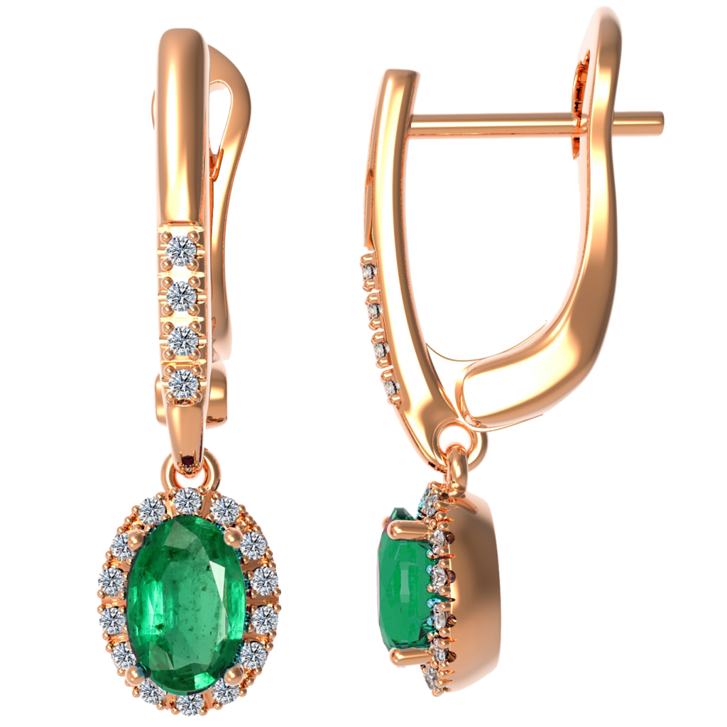 Сережки Плерія