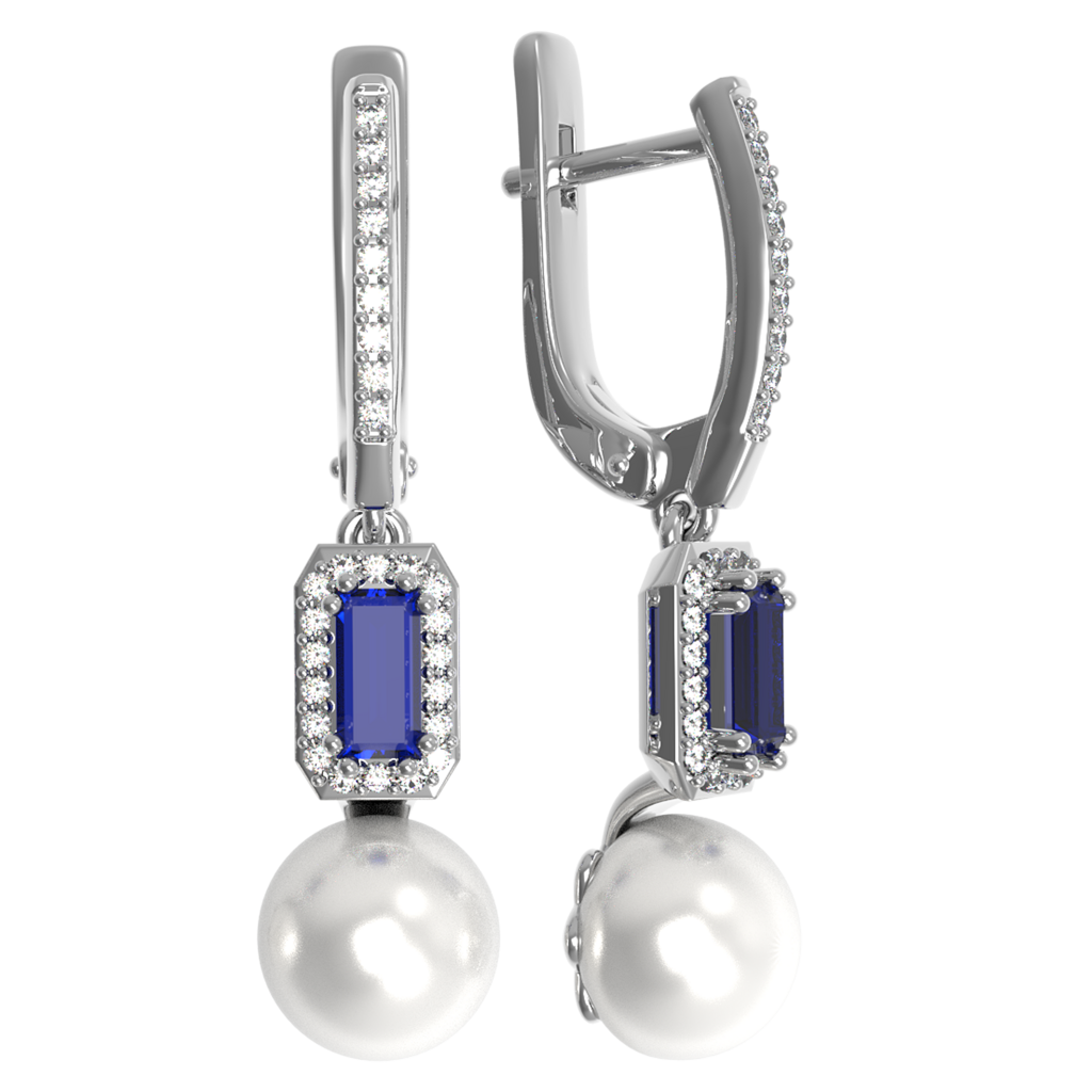 Сережки  Лайт Мунн