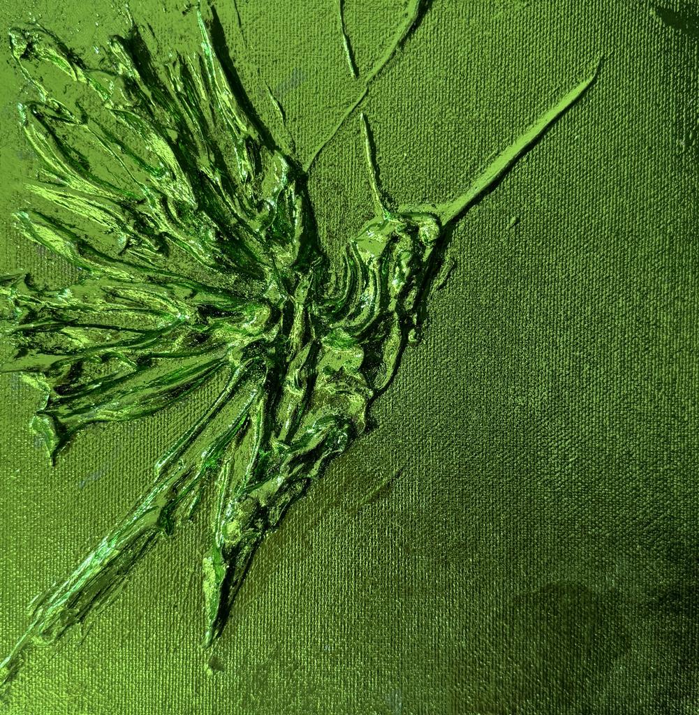 “Sprout” Token artwork with NFC tag