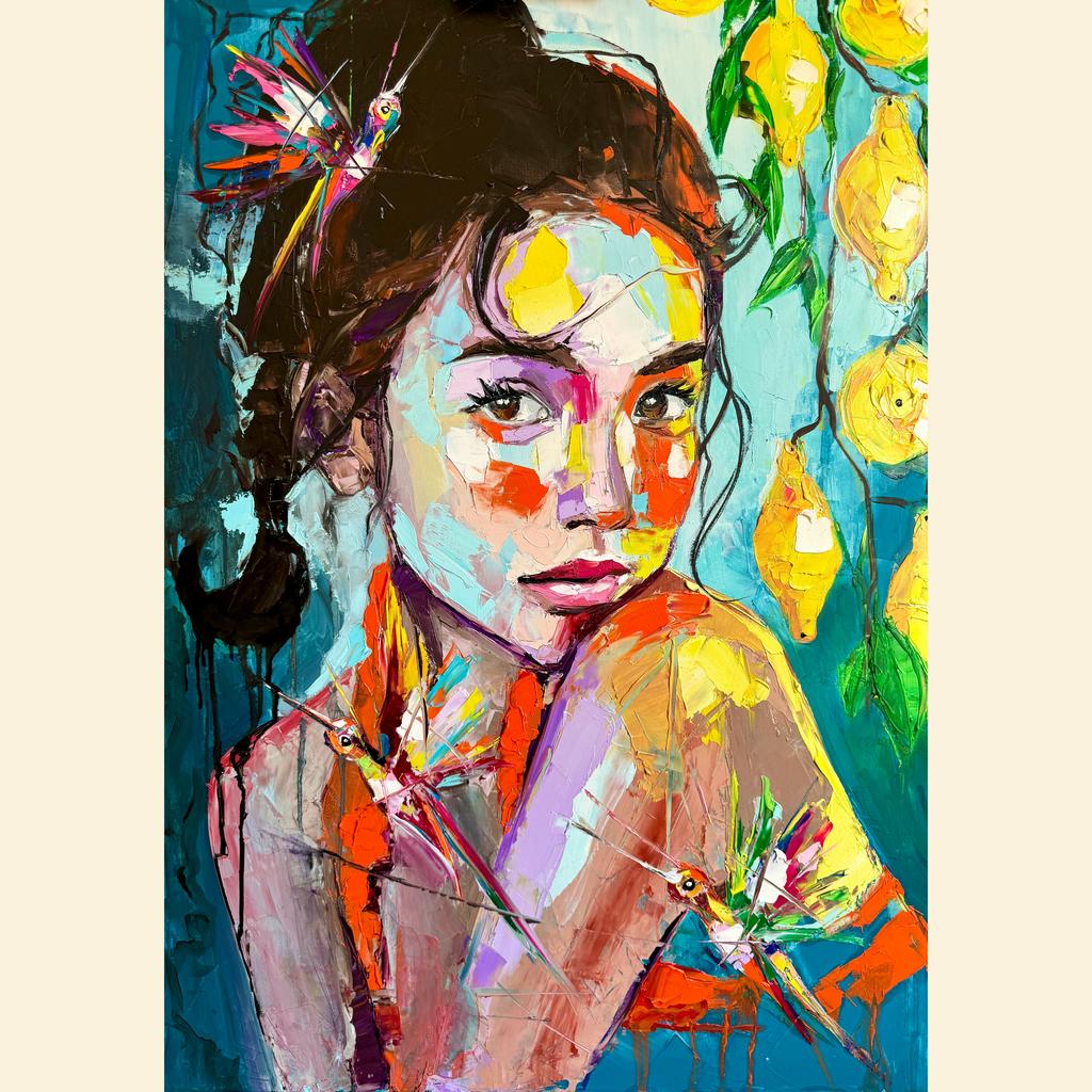 Print - “The Lemon Mask Dancer”