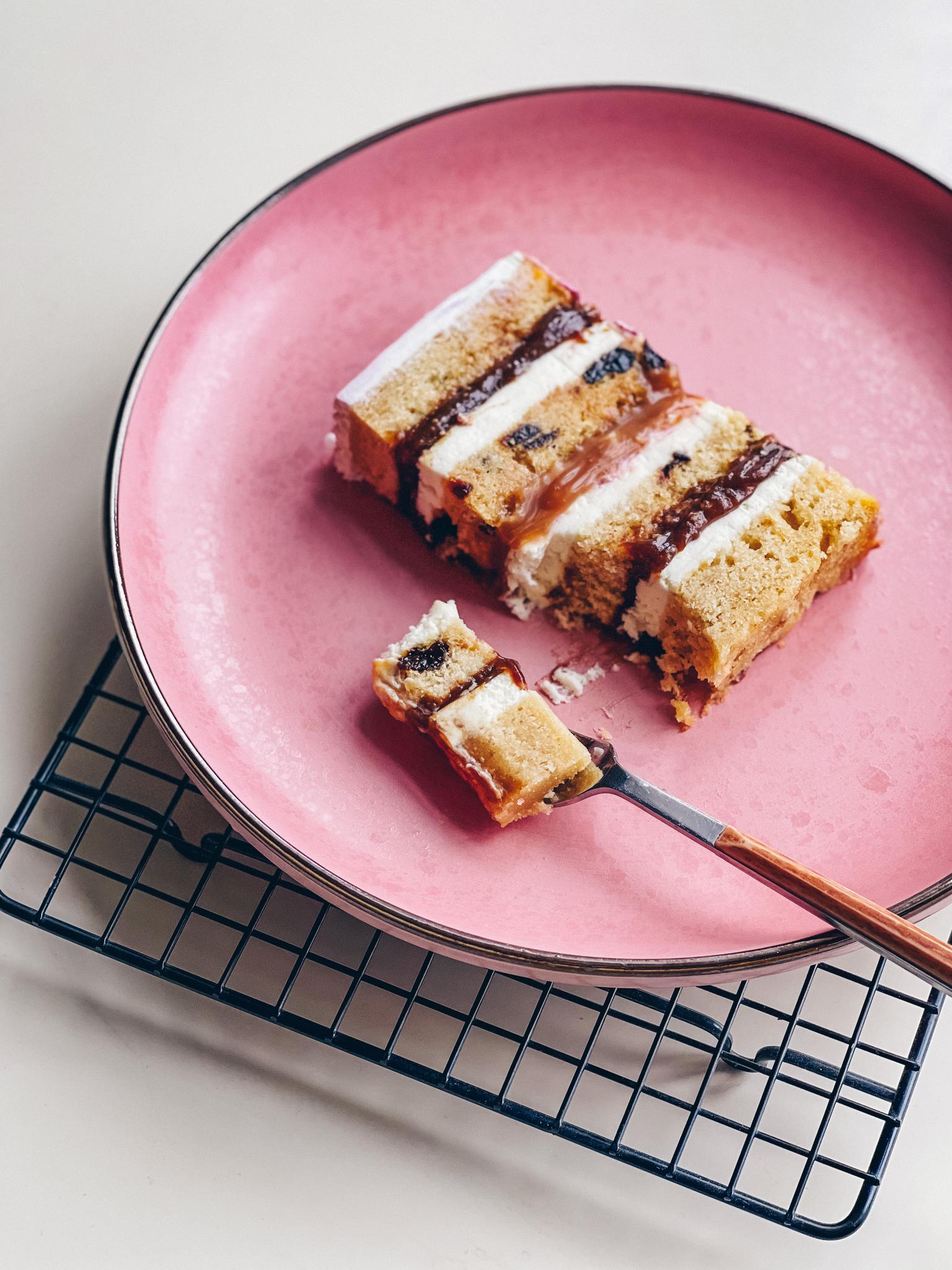 [Кондитерка] Три рецепта тортов - Ромовая вишня, Малиновый шифон и Экзо [fun__bun]