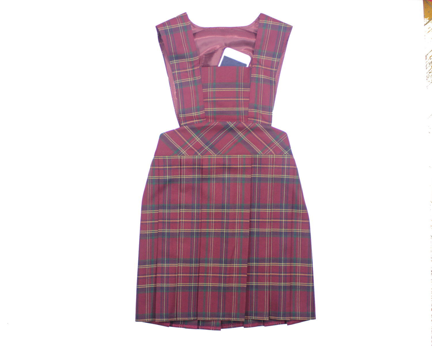 Maroon school clearance pinafore