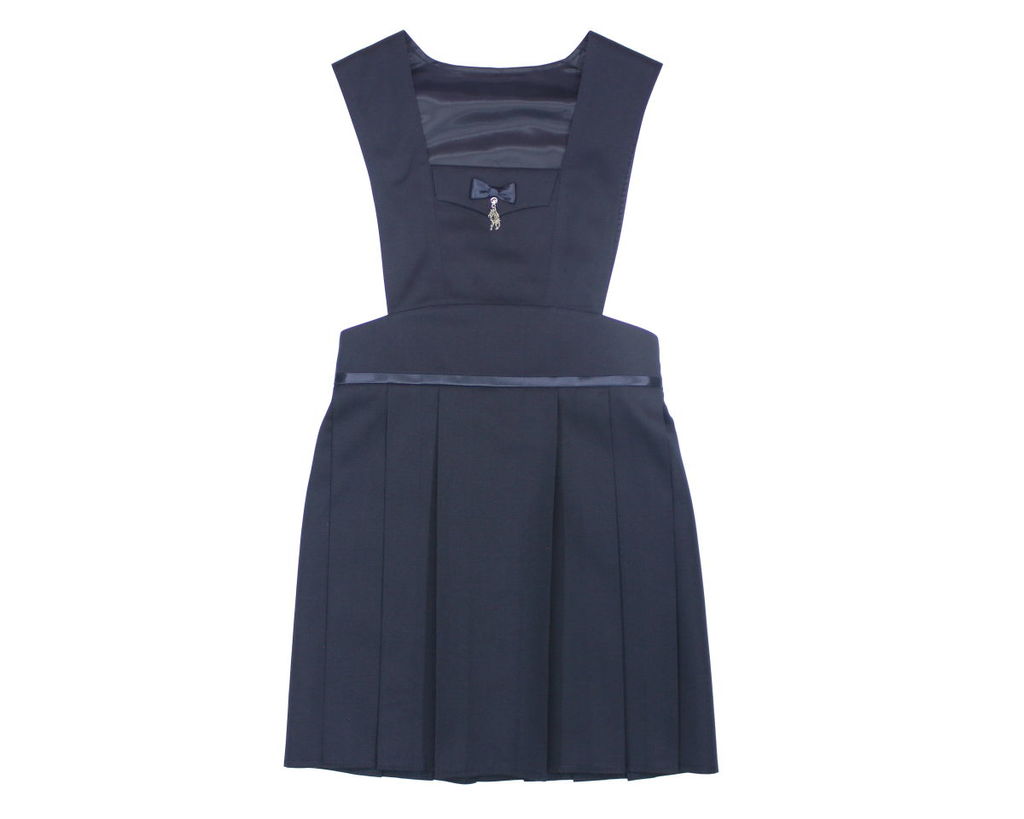 NAVY BLUE PINAFORE, MODEL 119