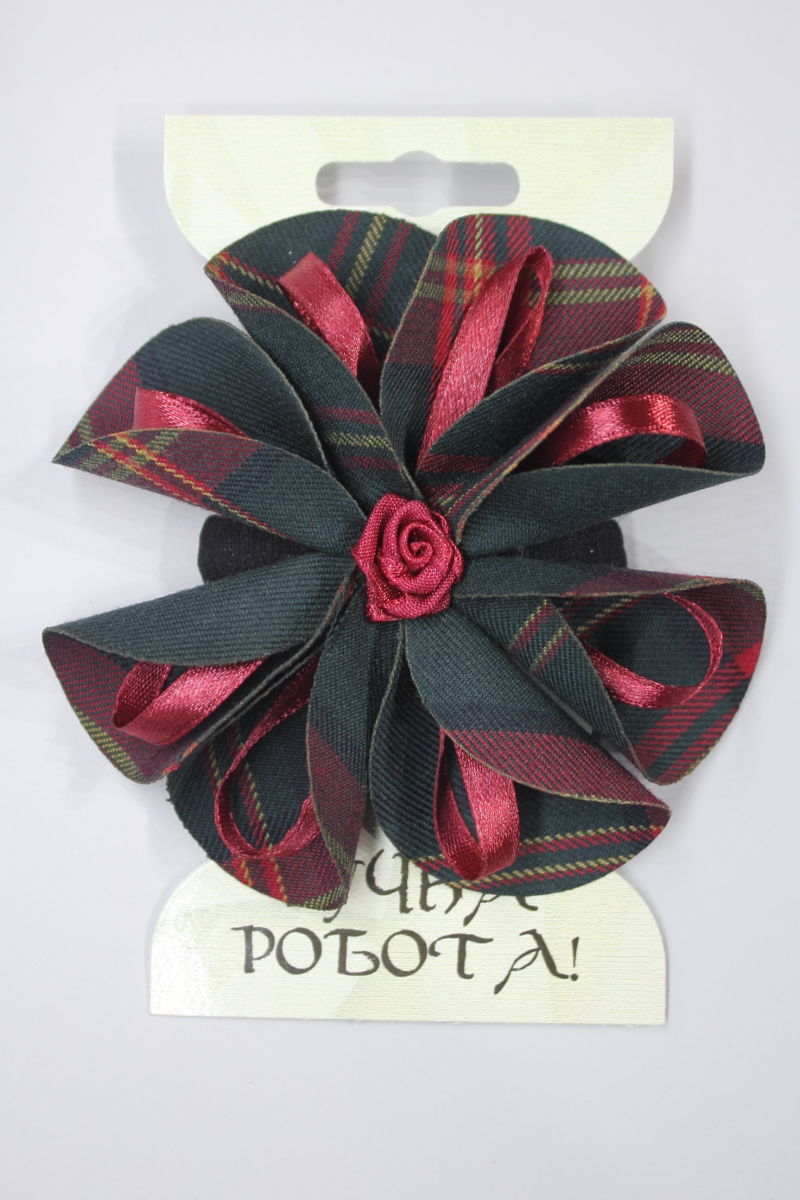 GREEN SCRUNCHY FOR GIRL, MODEL 007