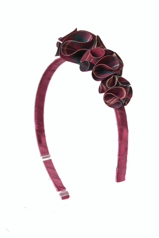 BURGUNDY HOOP FOR GIRL, MODEL001
