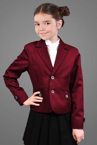 FITTED JACKET FOR GIRL, MODEL 015