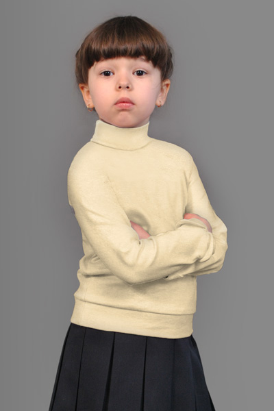 TURTLENECK FOR GIRL, MODEL 180