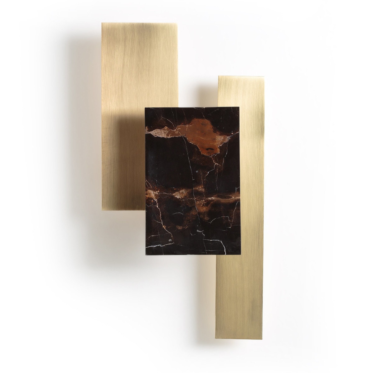 Бра из мрамора и латуни