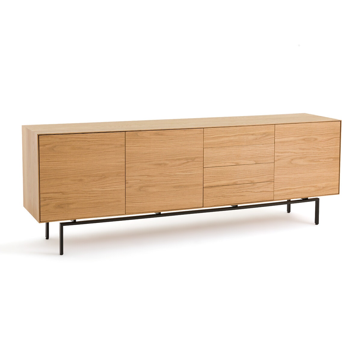 Шкаф-анфилада для посуды из дуба