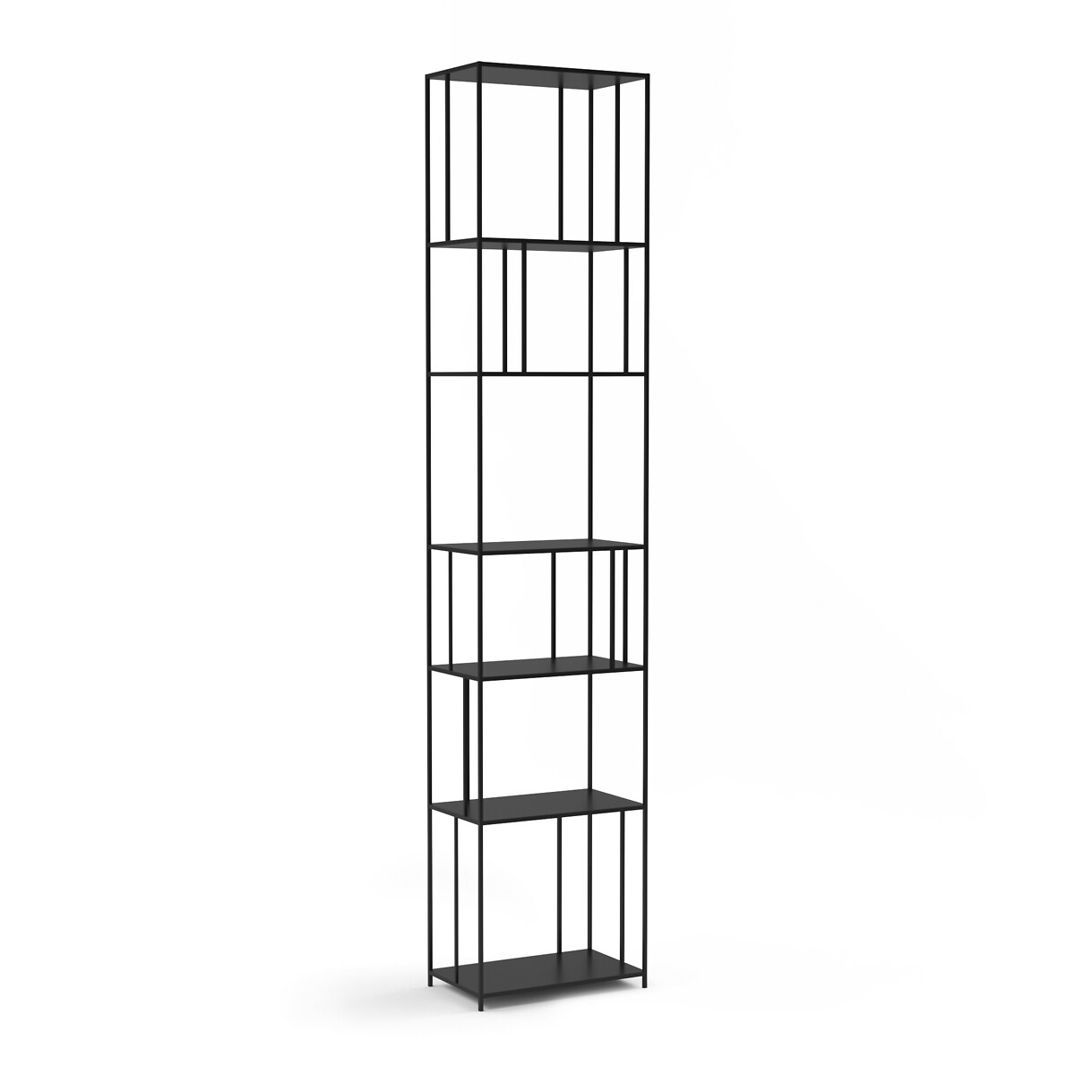 Стеллаж книжный из металла, В240 см