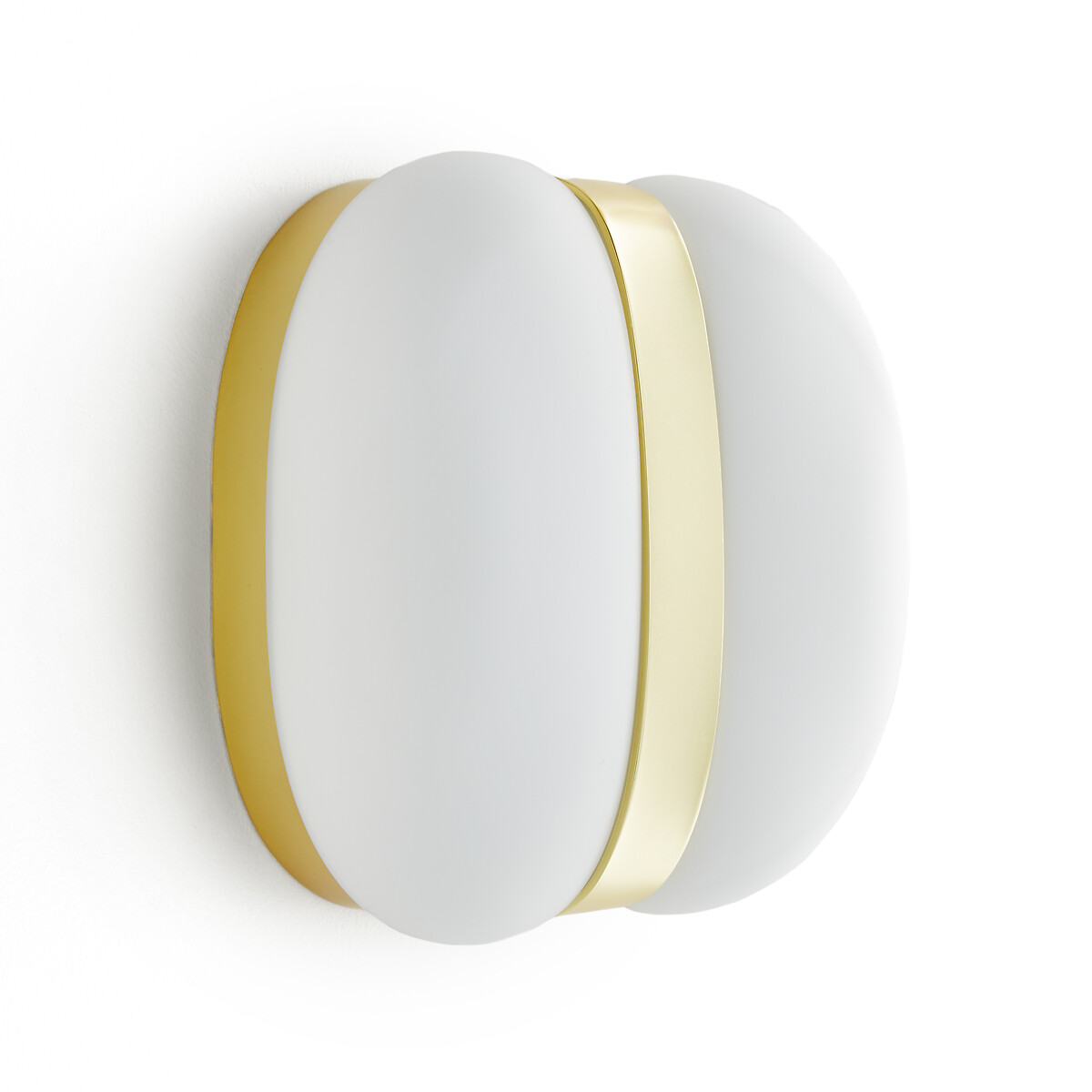 Светильник из латуни и опалового стекла